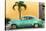 Cuba Fuerte Collection - Beautiful Retro Green Car-Philippe Hugonnard-Stretched Canvas