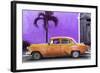 Cuba Fuerte Collection - Beautiful Retro Orange Car-Philippe Hugonnard-Framed Photographic Print