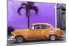 Cuba Fuerte Collection - Beautiful Retro Orange Car-Philippe Hugonnard-Mounted Photographic Print