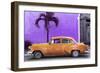 Cuba Fuerte Collection - Beautiful Retro Orange Car-Philippe Hugonnard-Framed Photographic Print