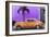 Cuba Fuerte Collection - Beautiful Retro Orange Car-Philippe Hugonnard-Framed Photographic Print