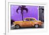 Cuba Fuerte Collection - Beautiful Retro Orange Car-Philippe Hugonnard-Framed Photographic Print