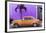 Cuba Fuerte Collection - Beautiful Retro Orange Car-Philippe Hugonnard-Framed Photographic Print