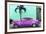 Cuba Fuerte Collection - Beautiful Retro Purple Car-Philippe Hugonnard-Framed Photographic Print