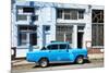 Cuba Fuerte Collection - Blue Car-Philippe Hugonnard-Mounted Photographic Print