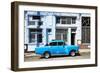 Cuba Fuerte Collection - Blue Car-Philippe Hugonnard-Framed Premium Photographic Print