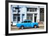 Cuba Fuerte Collection - Blue Car-Philippe Hugonnard-Framed Photographic Print