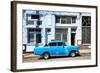 Cuba Fuerte Collection - Blue Car-Philippe Hugonnard-Framed Photographic Print