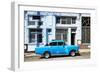 Cuba Fuerte Collection - Blue Car-Philippe Hugonnard-Framed Photographic Print