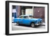 Cuba Fuerte Collection - Blue Chevy-Philippe Hugonnard-Framed Photographic Print