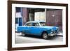 Cuba Fuerte Collection - Blue Chevy-Philippe Hugonnard-Framed Photographic Print