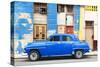 Cuba Fuerte Collection - Blue Classic American Car-Philippe Hugonnard-Stretched Canvas