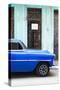 Cuba Fuerte Collection - Blue Classic Car-Philippe Hugonnard-Stretched Canvas