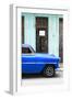 Cuba Fuerte Collection - Blue Classic Car-Philippe Hugonnard-Framed Photographic Print