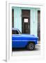 Cuba Fuerte Collection - Blue Classic Car-Philippe Hugonnard-Framed Photographic Print