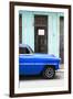 Cuba Fuerte Collection - Blue Classic Car-Philippe Hugonnard-Framed Photographic Print