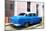 Cuba Fuerte Collection - Blue Cuban Taxi-Philippe Hugonnard-Mounted Photographic Print