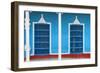 Cuba Fuerte Collection - Blue Facade-Philippe Hugonnard-Framed Photographic Print