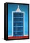 Cuba Fuerte Collection - Blue Window-Philippe Hugonnard-Framed Stretched Canvas