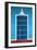 Cuba Fuerte Collection - Blue Window-Philippe Hugonnard-Framed Photographic Print