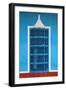 Cuba Fuerte Collection - Blue Window-Philippe Hugonnard-Framed Photographic Print