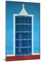 Cuba Fuerte Collection - Blue Window-Philippe Hugonnard-Mounted Photographic Print