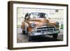 Cuba Fuerte Collection - Brown Taxi-Philippe Hugonnard-Framed Photographic Print