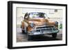 Cuba Fuerte Collection - Brown Taxi-Philippe Hugonnard-Framed Photographic Print