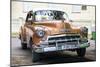 Cuba Fuerte Collection - Brown Taxi-Philippe Hugonnard-Mounted Photographic Print