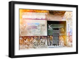 Cuba Fuerte Collection - Cafe Express Havana-Philippe Hugonnard-Framed Photographic Print