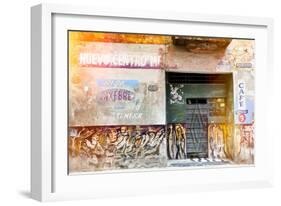 Cuba Fuerte Collection - Cafe Express Havana-Philippe Hugonnard-Framed Photographic Print