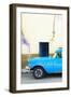 Cuba Fuerte Collection - Classic American Blue Car-Philippe Hugonnard-Framed Photographic Print