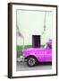 Cuba Fuerte Collection - Classic American Hot Pink Car-Philippe Hugonnard-Framed Photographic Print