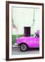 Cuba Fuerte Collection - Classic American Hot Pink Car-Philippe Hugonnard-Framed Premium Photographic Print