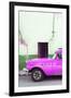 Cuba Fuerte Collection - Classic American Hot Pink Car-Philippe Hugonnard-Framed Premium Photographic Print