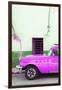 Cuba Fuerte Collection - Classic American Hot Pink Car-Philippe Hugonnard-Framed Photographic Print