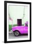 Cuba Fuerte Collection - Classic American Hot Pink Car-Philippe Hugonnard-Framed Photographic Print