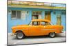 Cuba Fuerte Collection - Classic American Orange Car in Havana-Philippe Hugonnard-Mounted Photographic Print