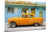 Cuba Fuerte Collection - Classic American Orange Car in Havana-Philippe Hugonnard-Mounted Photographic Print