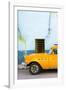 Cuba Fuerte Collection - Classic American Orange Car-Philippe Hugonnard-Framed Photographic Print