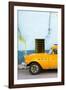 Cuba Fuerte Collection - Classic American Orange Car-Philippe Hugonnard-Framed Photographic Print