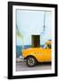 Cuba Fuerte Collection - Classic American Orange Car-Philippe Hugonnard-Framed Photographic Print