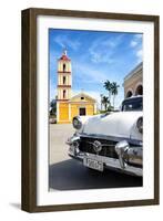 Cuba Fuerte Collection - Classic Car in Santa Clara-Philippe Hugonnard-Framed Photographic Print