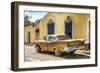 Cuba Fuerte Collection - Classic Golden Car-Philippe Hugonnard-Framed Photographic Print