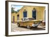 Cuba Fuerte Collection - Classic Golden Car-Philippe Hugonnard-Framed Photographic Print