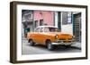 Cuba Fuerte Collection - Classic Orange Car-Philippe Hugonnard-Framed Photographic Print