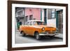 Cuba Fuerte Collection - Classic Orange Car-Philippe Hugonnard-Framed Photographic Print