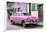 Cuba Fuerte Collection - Classic Pink Car-Philippe Hugonnard-Framed Photographic Print