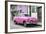 Cuba Fuerte Collection - Classic Pink Car-Philippe Hugonnard-Framed Photographic Print