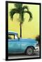 Cuba Fuerte Collection - Close-up of Beautiful Retro Blue Car-Philippe Hugonnard-Framed Photographic Print